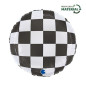 Checkerboard round balloon 18" (45cm) Checkerboard round balloon 18" (45cm)