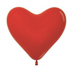 Ballons coeurs 12inch (30cm) - Red - 015 HRT12015 Sempertex France