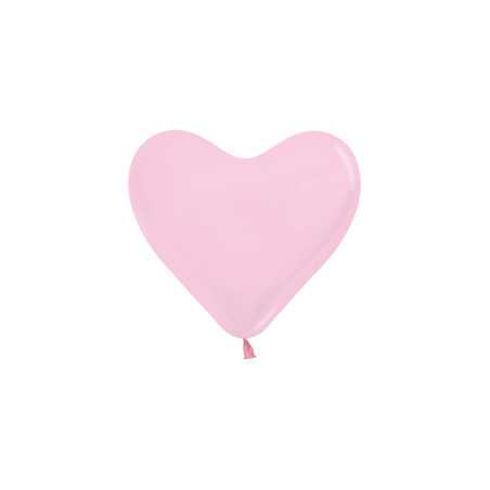 Ballons coeurs 6inch (15cm) - Pink - 009 HRT6009 Sempertex France