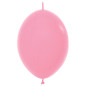 Ballons Link-O-Loon 12" (30cm) rose clair (Pink 009) – 50 Pcs