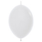 Link-O-Loon Balloons 12" (30cm) white (White 005) – 50 Pcs