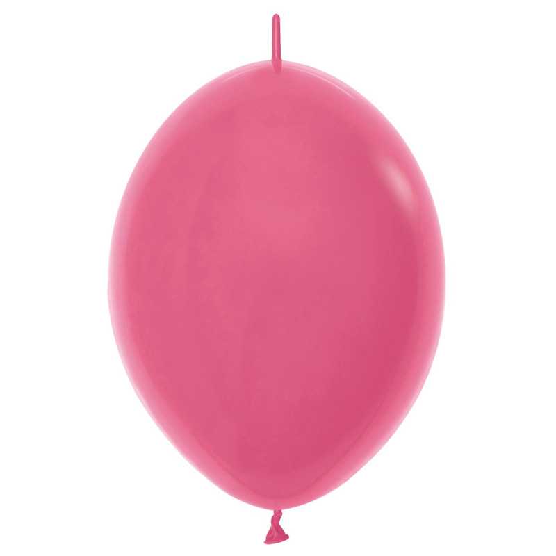 Ballons Link-O-Loon 12" (30cm) fuchsia (Fuchsia 012) – 50 Pcs