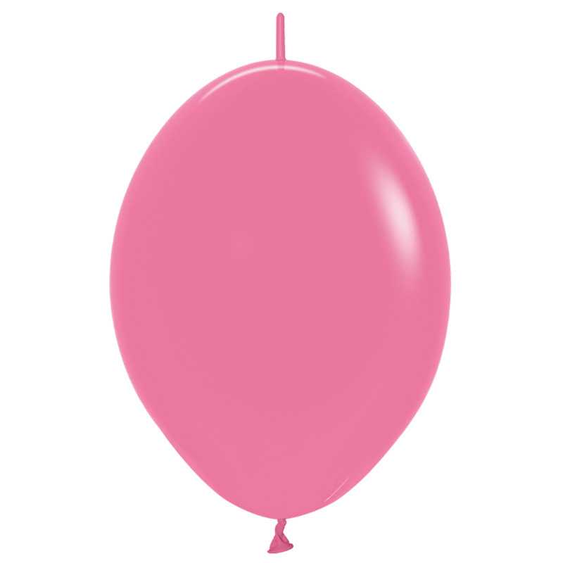 Ballons Link-O-Loon 12" (30cm) rose (Rose 011) – 50 Pcs