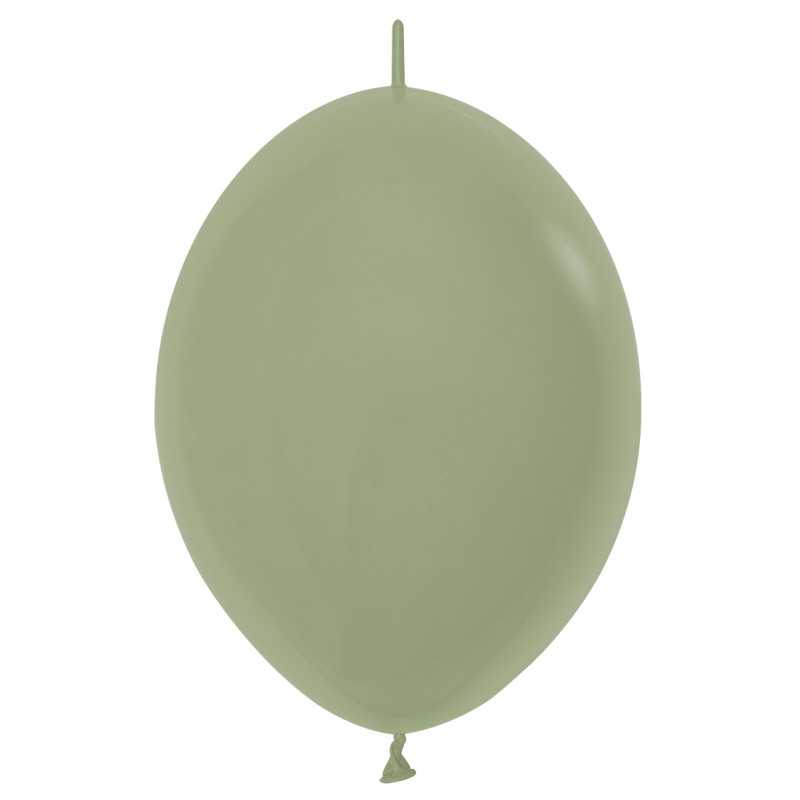 Ballons Link-O-Loon 12" (30cm) eucalyptus (Eucalyptus 027) – 50 Pcs