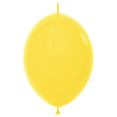 LOL Balloons 12inch (30cm) - Yellow - 020 LOL12020 Sempertex France