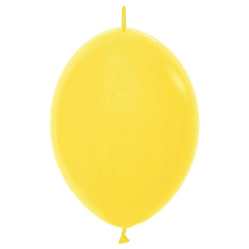 Ballons Link-O-Loon 12" (30cm) jaune (Yellow 020) – 50 Pcs