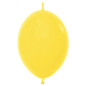 Ballons Link-O-Loon 12" (30cm) jaune (Yellow 020) – 50 Pcs