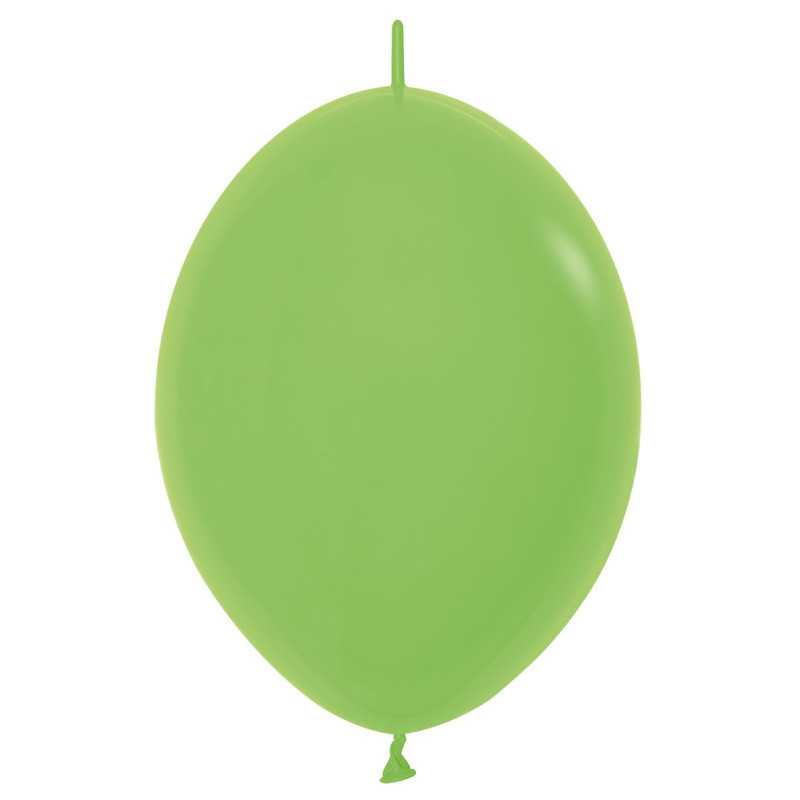 Link-O-Loon Balloons 12" (30cm) lime green (Lime Green 031) – 50 Pcs