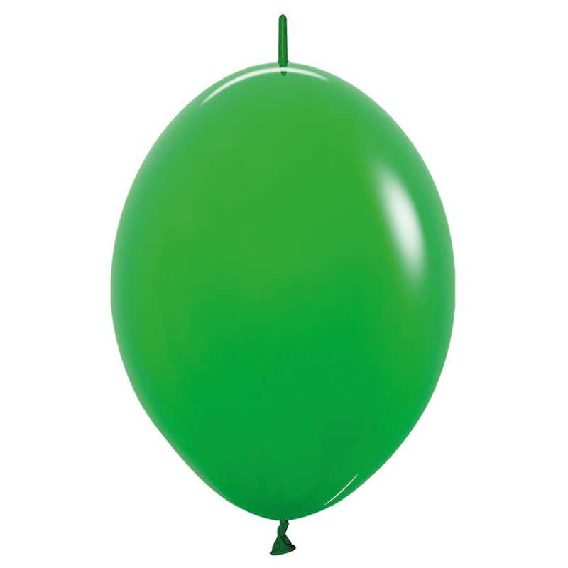 Ballons Link-O-Loon 12" (30cm) vert trèfle (Shamrock Green 029) – 50 Pcs