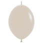 Link-O-Loon Balloons 12" (30cm) sand (White Sand 071) – 50 Pcs