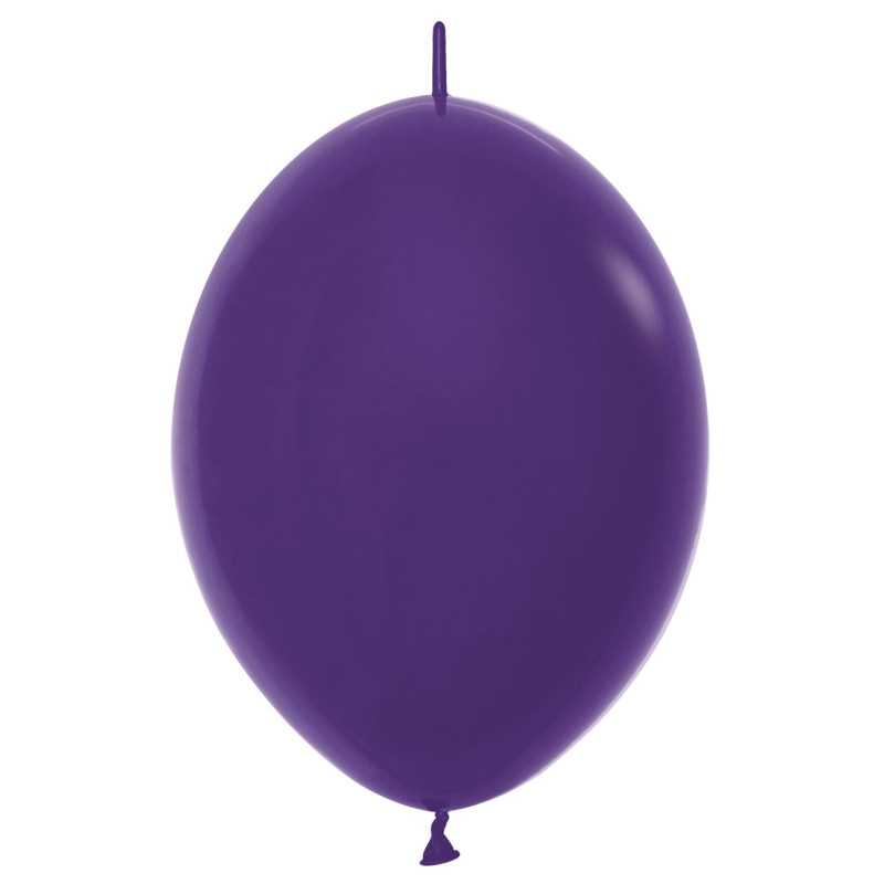 Link-O-Loon Balloons 12" (30cm) purple (Violet 051) – 50 Pcs