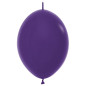 Link-O-Loon Balloons 12" (30cm) purple (Violet 051) – 50 Pcs