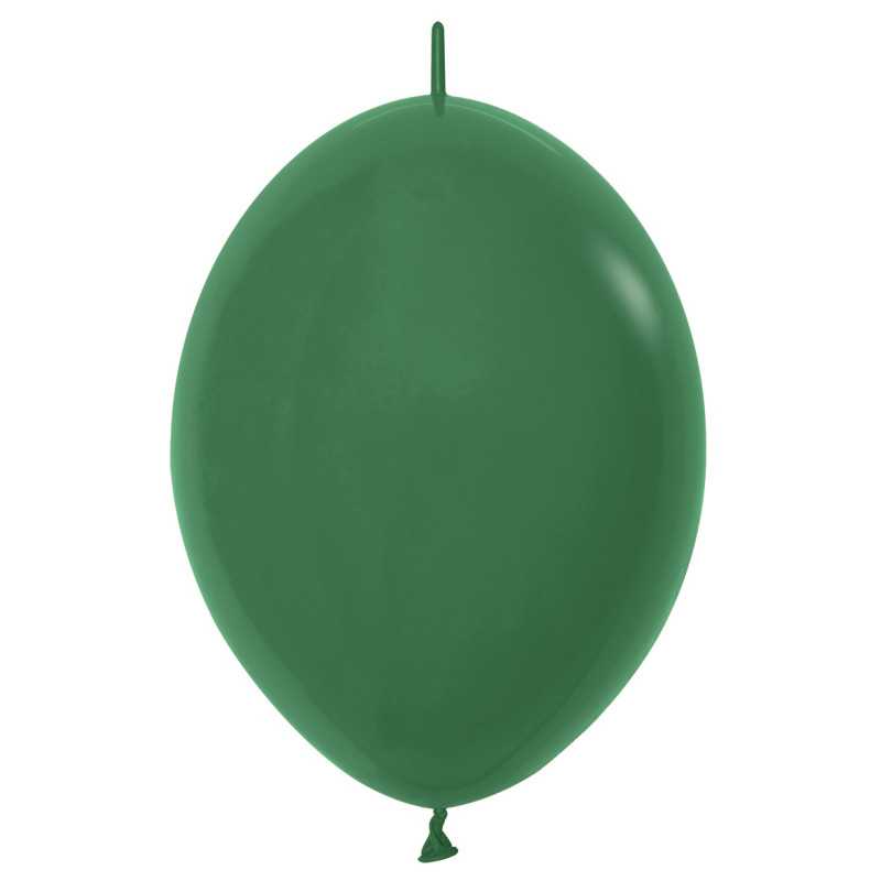 Ballons Link-O-Loon 12" (30cm) vert forêt (Forest Green 032) – 50 Pcs