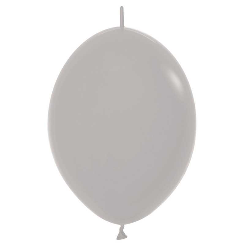 Link-O-Loon Balloons 12" (30cm) gray (Grey 081) – 50 Pcs
