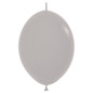 Link-O-Loon Balloons 12" (30cm) gray (Grey 081) – 50 Pcs