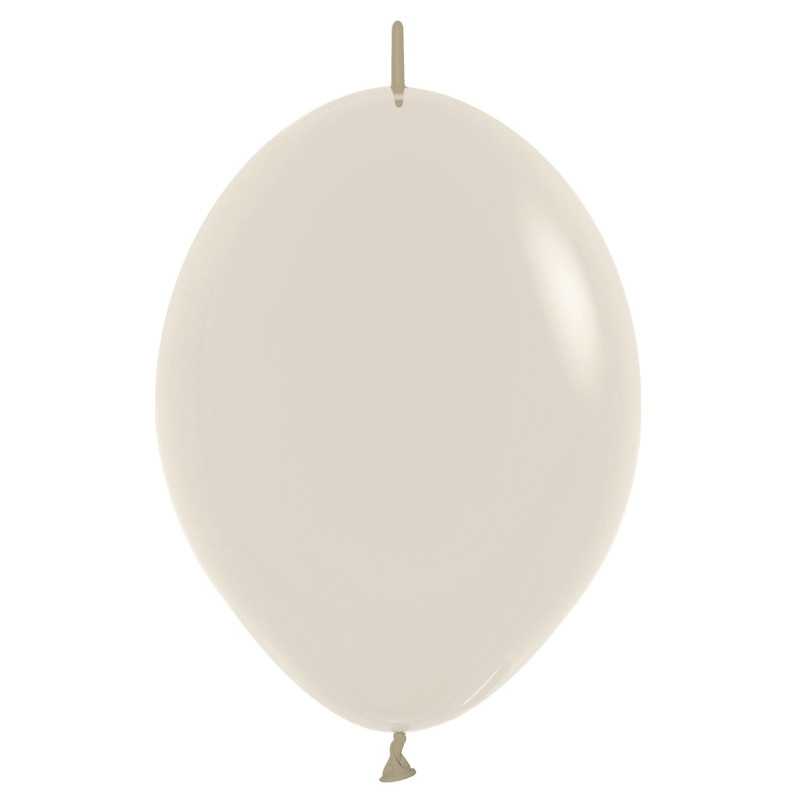 Ballons Link-O-Loon 12" (30cm) crème (Pastel Dusk Cream 107) – 50 Pcs