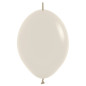 Ballons Link-O-Loon 12" (30cm) crème (Pastel Dusk Cream 107) – 50 Pcs