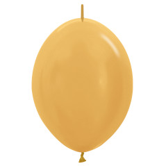 LOL Balloons 12inch (30cm) - Metallic Gold - 570 LOL12570 Sempertex France