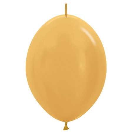 LOL Balloons 12inch (30cm) - Metallic Gold - 570 LOL12570 Sempertex France