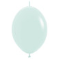 Ballons Link-O-Loon 12" (30cm) vert pastel mat (Pastel Matte Green 630) – 50 Pcs