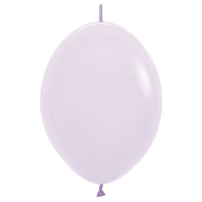 Ballons Link-O-Loon 12" (30cm) lilas pastel mat (Pastel Matte Lilac 650) – 50 Pc