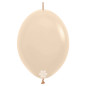 Ballons Link-O-Loon 12" (30cm) nude pastel mat (Pastel Matte Nude 661) – 50 Pcs