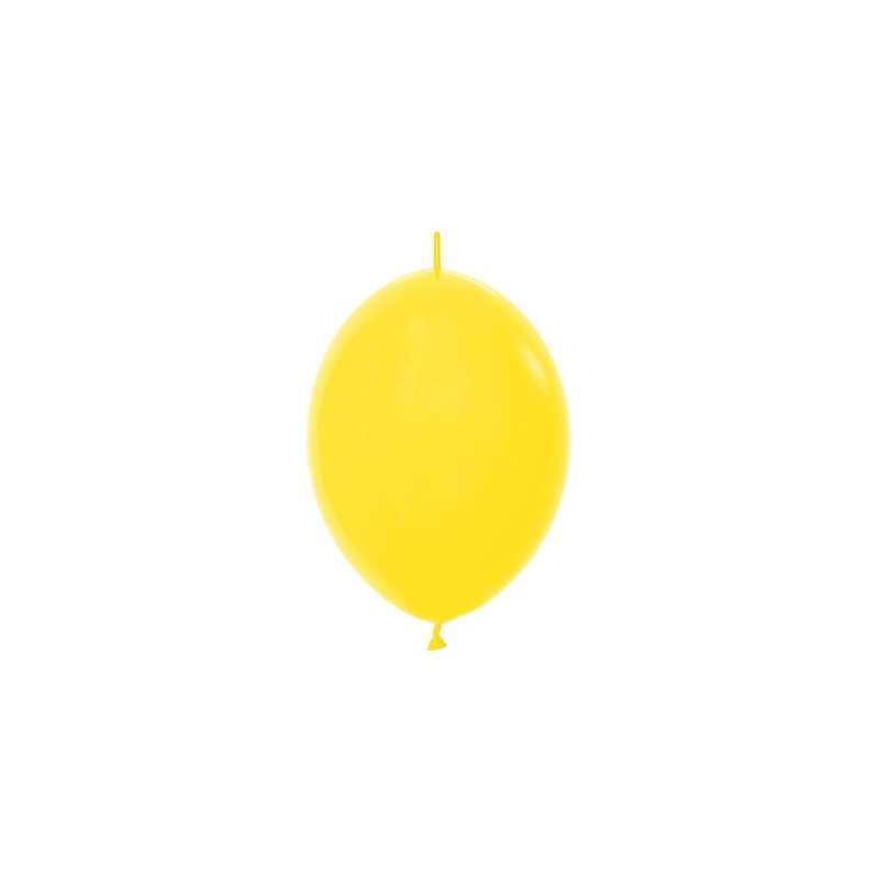 Link-O-Loon Balloons 6" (15cm) yellow (Yellow 020) – 50 Pcs