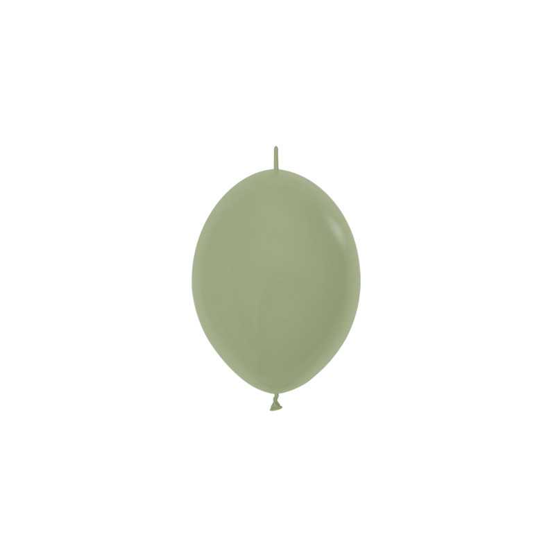Link-O-Loon Balloons 6" (15cm) eucalyptus (Eucalyptus 027) – 50 Pcs