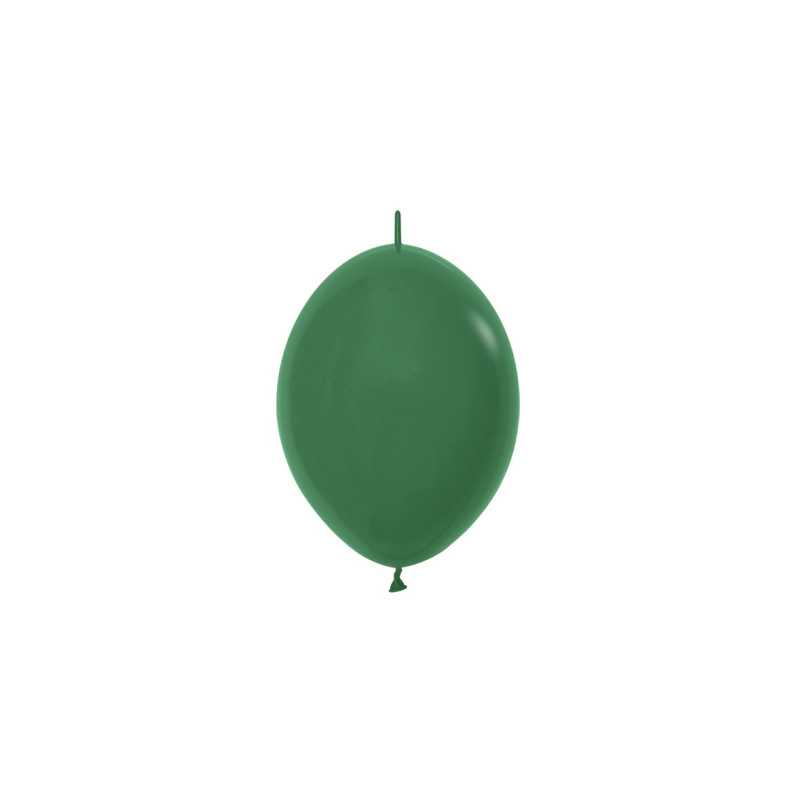 Ballons Link-O-Loon 6" (15cm) vert forêt (Forest Green 032) – 50 Pcs