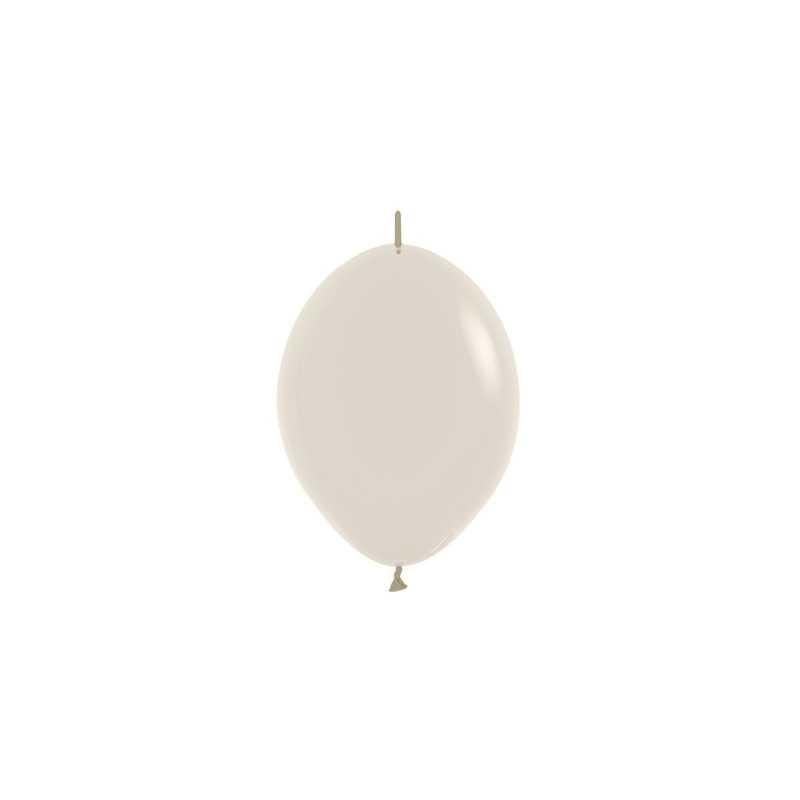 Ballons Link-O-Loon 6" (15cm) crème (Pastel Dusk Cream 107) – 50 Pcs