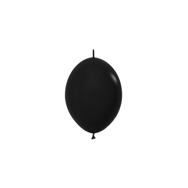 Ballons Link-O-Loon 6" (15cm) noir (Black 080) – 50 Pcs
