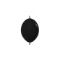 Link-O-Loon Balloons 6" (15cm) black (Black 080) – 50 Pcs