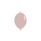 Link-O-Loon Balloons 6" (15cm) powder pink (Pastel Dusk Rose 110) – 50 Pcs