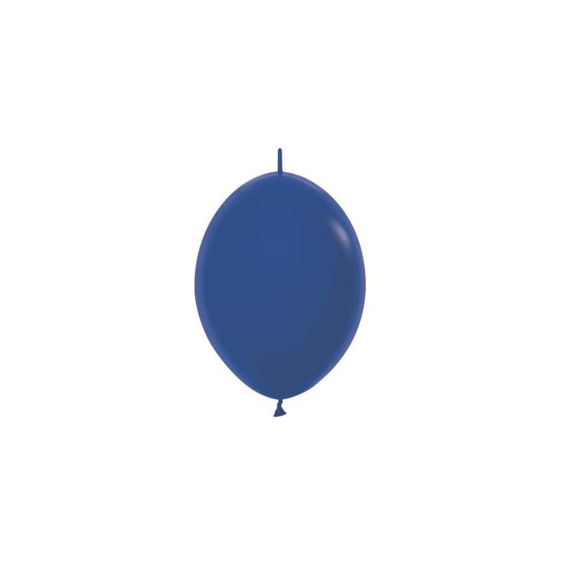 Ballons Link-O-Loon 6" (15cm) bleu roi (Royal Blue 041) – 50 Pcs