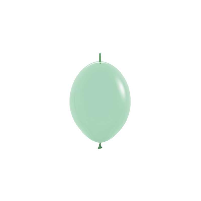 Ballons Link-O-Loon 6" (15cm) thé vert (Pastel Dusk Green Tea 126) – 50 Pcs