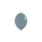 Ballons Link-O-Loon 6" (15cm) bleu pastel grisé (Pastel Dusk Blue 140) – 50 Pcs
