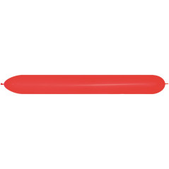 Ballons à modeler 660 - Red - 015 LOL660015 Sempertex France