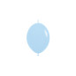 Ballons Link-O-Loon 6" (15cm) bleu pastel mat (Pastel Matte Blue 640) – 50 Pcs