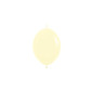 Link-O-Loon Balloons 6" (15cm) Pastel Matte Yellow (Pastel Matte Yellow 620) – 50 Pc Link-O-Loon Balloons 6" (15cm) Pastel Matte Yellow (Pastel Matte Yellow 620) – 50 Pc