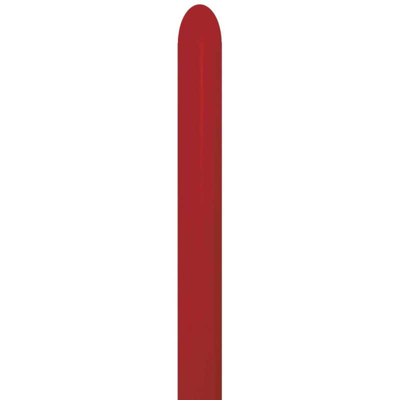 Ballons à sculpter 260 Nozzle Up rouge impérial (Imperial Red 016) – 50 Pcs