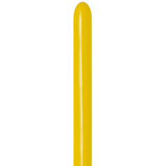 Modelling Balloons 260 - Honey Yellow - 021 260021 Sempertex UK