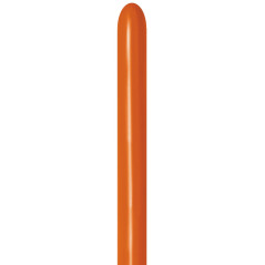 Modeling Balloons 260 - Sunset Orange - 062 260062 Sempertex United Kingdom