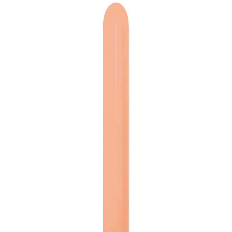 Ballons à sculpter 260 Nozzle Up pêche  (Peach Blush 060) – 50 Pcs