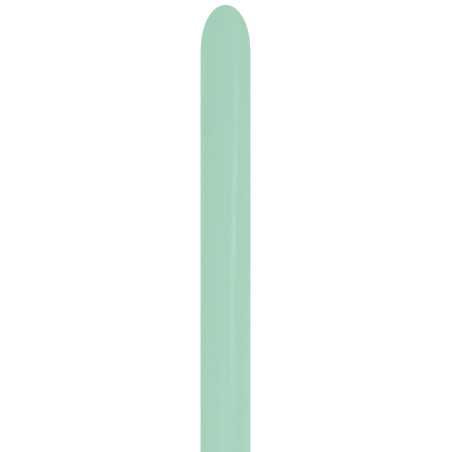 Ballons à modeler 260 - Nozzle Up Pastel Dusk Green Tea - 126  - 50 Pcs - Sempertex France
