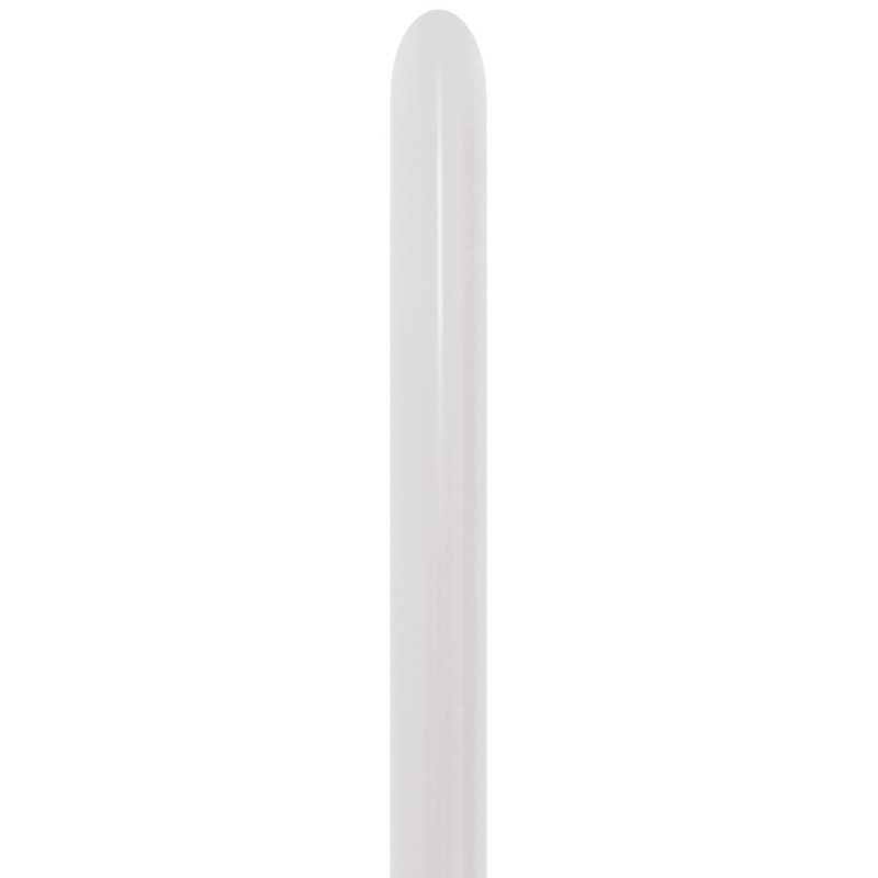 Ballons à sculpter 260 Nozzle Up blanc perlé (Pearl White 405) – 50 Pcs