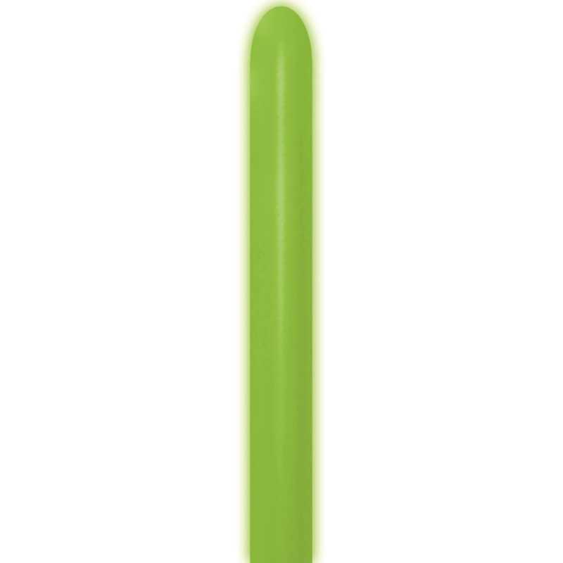 Ballons à sculpter 260 Nozzle Up vert néon (Neon Green 230) – 50 Pcs
