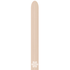 Modeling Balloons 260 Pastel Matte Nude - 661 - 50 Pcs - Sempertex United Kingdom