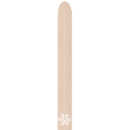 Ballons à modeler 260 Pastel Matte Nude - 661  - 50 Pcs - Sempertex France