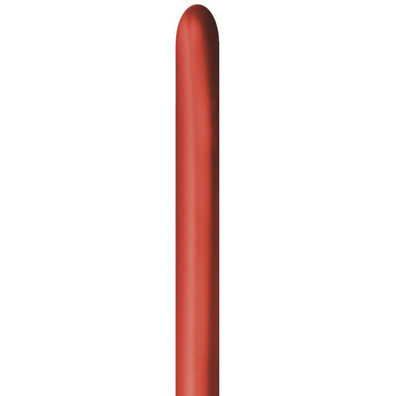 Ballons à sculpter 260 Nozzle Up rouge chromé (Reflex Red 915) – 50 Pcs