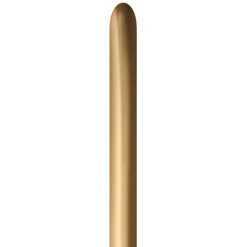 Ballons à sculpter 260 Nozzle Up or chromé (Reflex Gold 970) – 50 Pcs